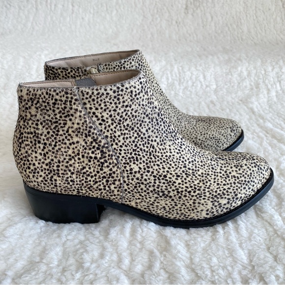 Matisse NWOT Billie Boots Cheetah Cowhair, Leather Real Fur Dyed Cow Upper, 8 M - Picture 6 of 10
